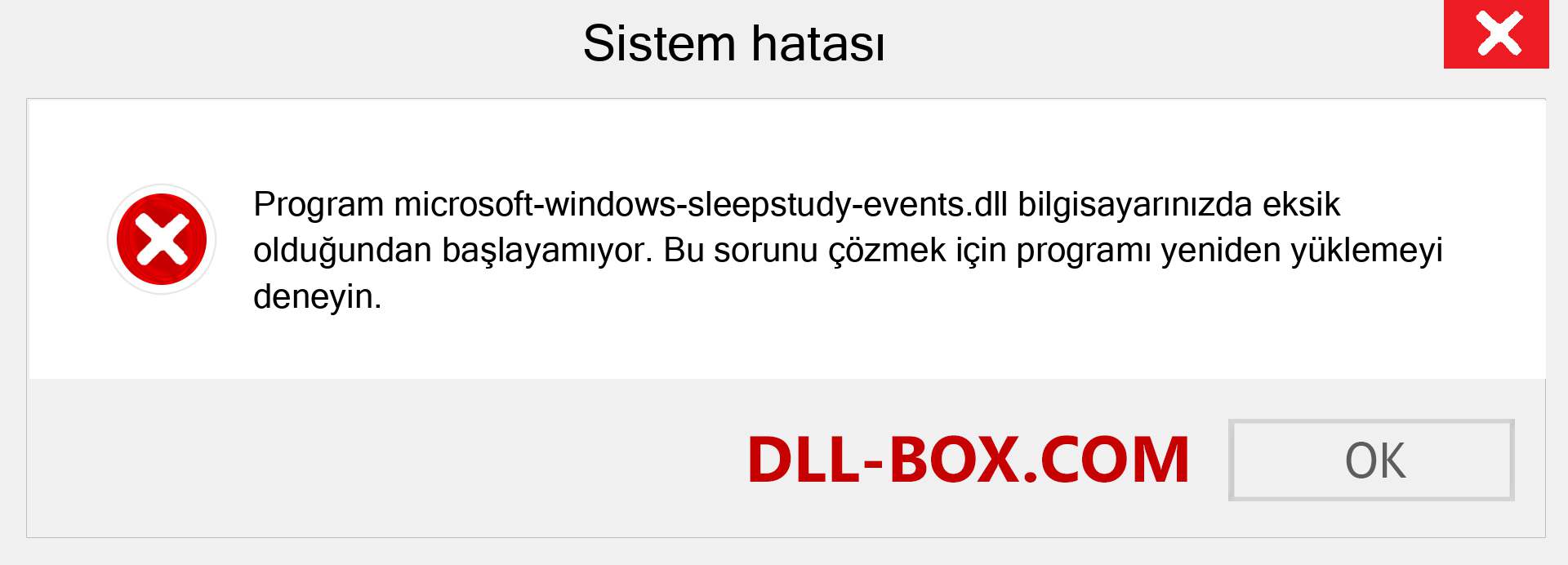microsoft-windows-sleepstudy-events.dll dosyası eksik mi? Windows 7, 8, 10 için İndirin - Windows'ta microsoft-windows-sleepstudy-events dll Eksik Hatasını Düzeltin, fotoğraflar, resimler